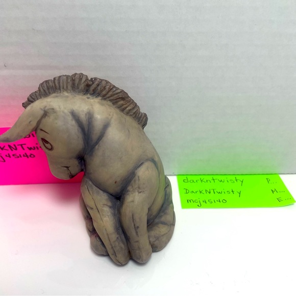 BNWOT Gorgeous Vintage Eeyore figurine Classic Pooh designed by Charpénte - Picture 7 of 12